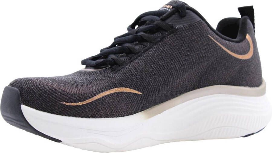 Skechers D'LUX FITNESS-PURE GLAM dames sneakers Bruin