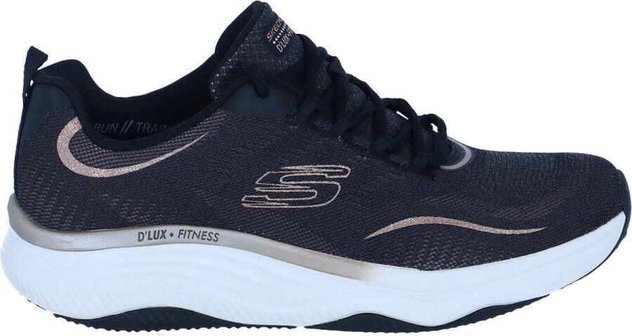 Skechers D'LUX FITNESS-PURE GLAM dames sneakers Bruin