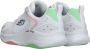 Skechers D'Lux Fitness Sneaker Wit Roze Groen Multicolor Dames - Thumbnail 4