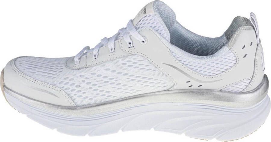 Skechers D'Lux Walker 149023-WSL Vrouwen Wit Sneakers