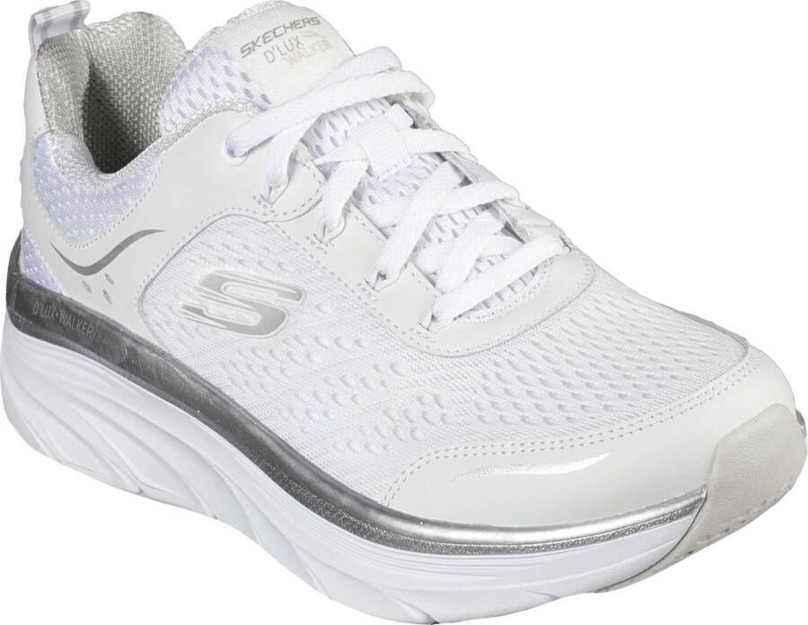 Skechers D'Lux Walker 149023-WSL Vrouwen Wit Sneakers - Foto 10