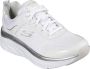 Skechers D'Lux Walker 149023-WSL Vrouwen Wit Sneakers - Thumbnail 10