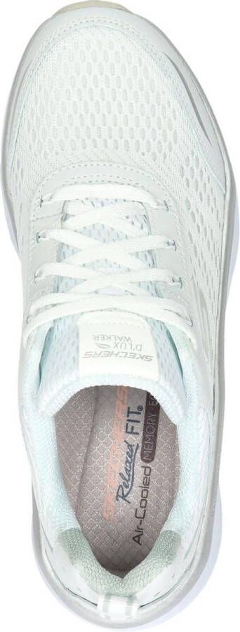 Skechers D'Lux Walker 149023-WSL Vrouwen Wit Sneakers - Foto 7