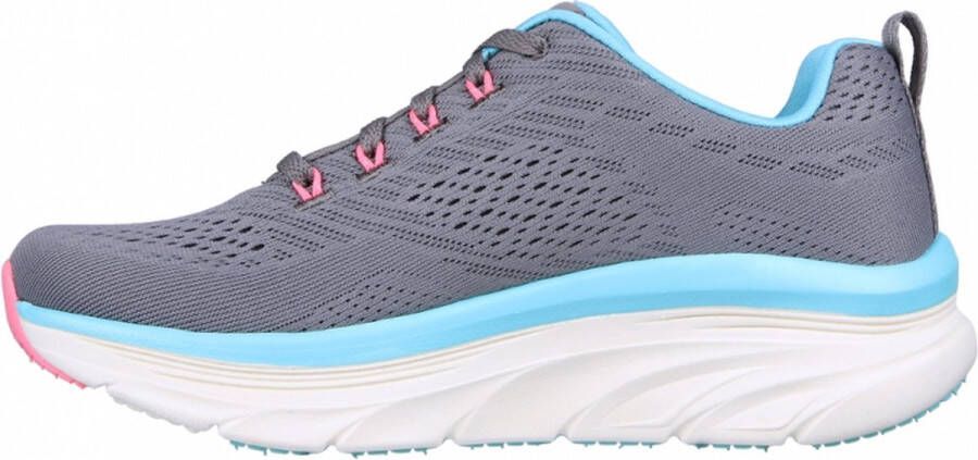 Skechers D'Lux Walker Fresh Finesse 149368-GMLT Vrouwen Grijs Sneakers Sportschoenen - Foto 5