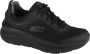 Skechers d&apos lux walker hardloopschoenen zwart heren - Thumbnail 7