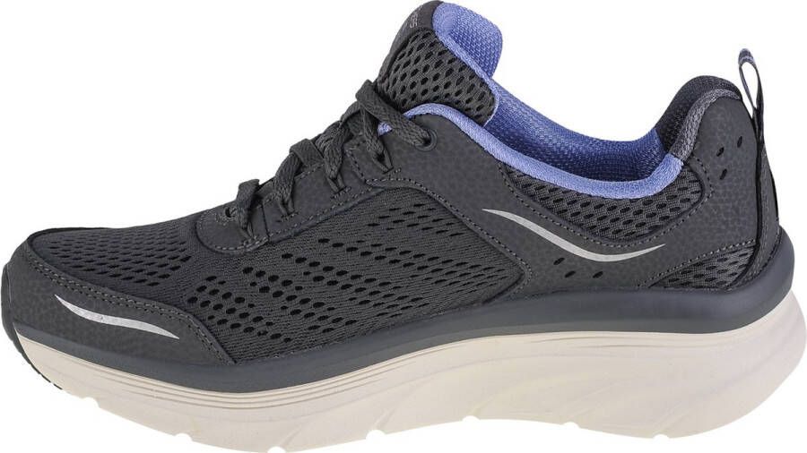 Skechers D'Lux Walker-Infinite Motion 149023-CCLV Vrouwen Grijs Sneakers Sportschoenen