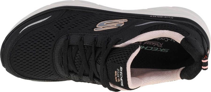 Skechers D'lux Walker Infinite Motion Sneakers Vrouwen zwart roze