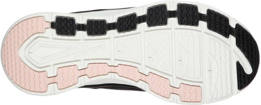 Skechers D'lux Walker Infinite Motion Sneakers Vrouwen zwart roze