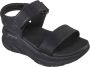 Skechers Plateausandalen D´Lux Walker met luxe foam - Thumbnail 4