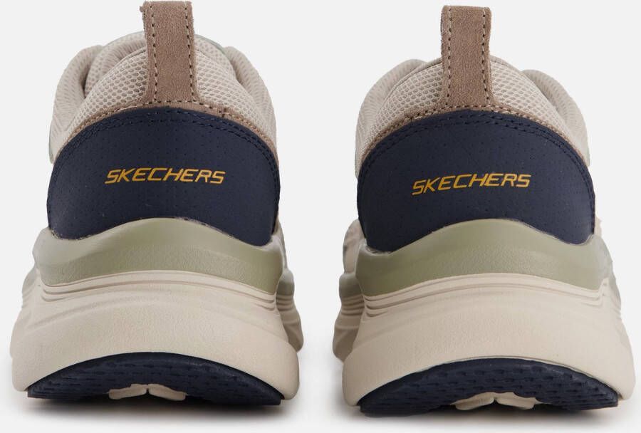 Skechers D´lux Walker New Sneakers taupe Textiel