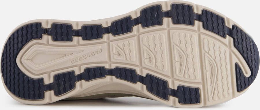 Skechers D´lux Walker New Sneakers taupe Textiel