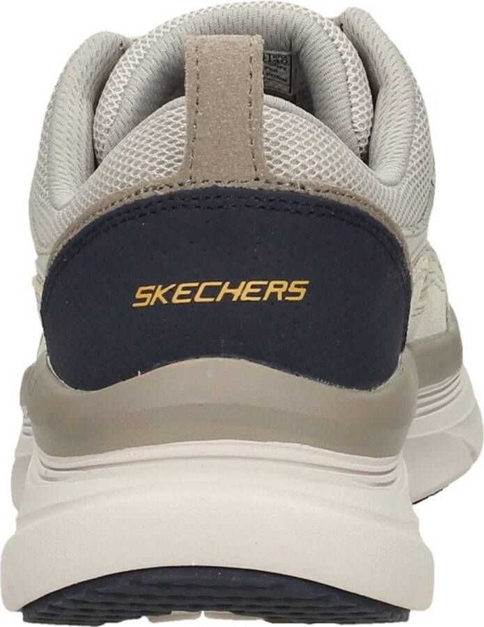 Skechers D´lux Walker New Sneakers taupe Textiel Heren