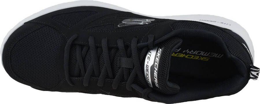 Skechers Dynamight 2.0 58363-BLK Mannen Zwart Sneakers
