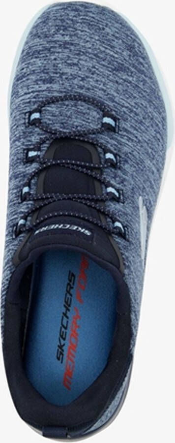 Skechers Dynamight Break-Through dames sneakers Blauw Extra comfort Memory Foam