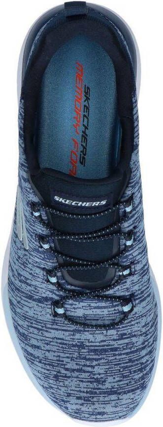 Skechers Dynamight Break-Through dames sneakers Blauw Extra comfort Memory Foam