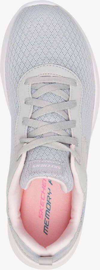 Skechers Dynamight dames sneakers Grijs Uitneembare zool