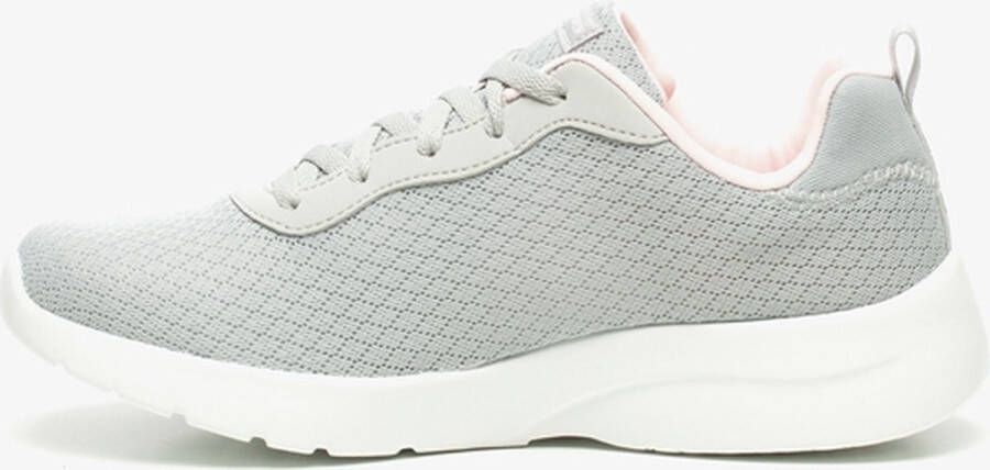 Skechers Dynamight dames sneakers Grijs Uitneembare zool