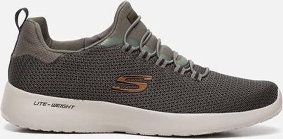 Skechers Dynamight Instappers groen Textiel