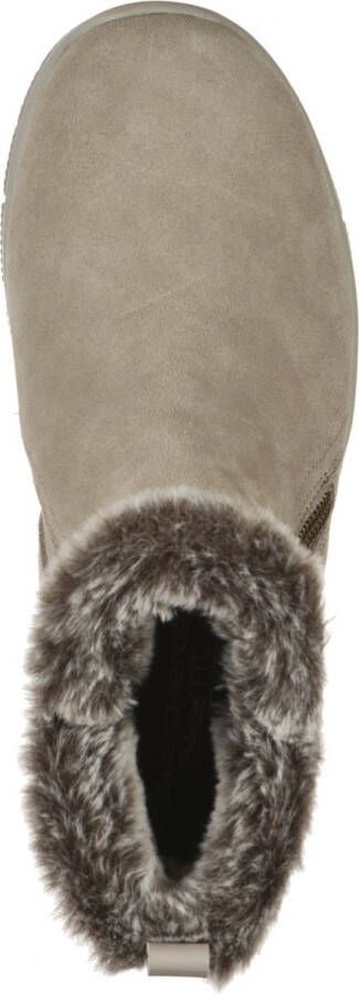Skechers Snowboots Easy Going-High Zip 167108 MUSH Lichtbruin - Foto 12
