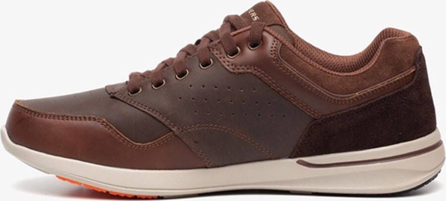 Skechers Elent- Velago Sneakers Heren Brown