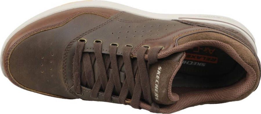 Skechers Elent- Velago Sneakers Heren Brown