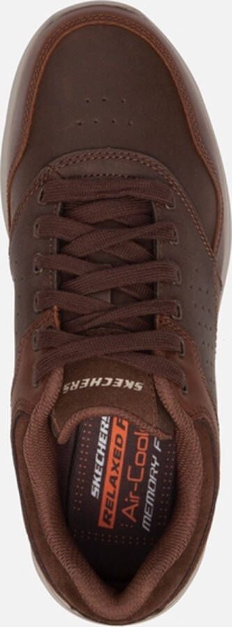 Skechers Elent- Velago Sneakers Heren Brown