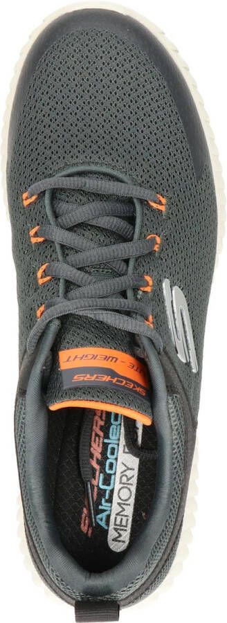 Skechers Elite Flex Prime-Take Over Heren Sneakers Charcoal Orange - Foto 11