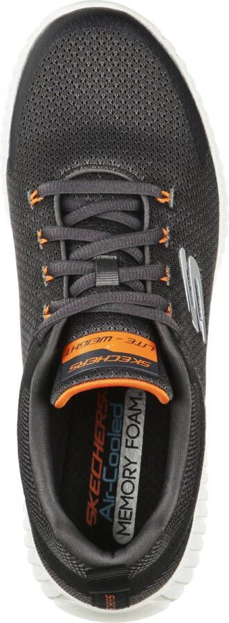 Skechers Elite Flex Prime-Take Over Heren Sneakers Charcoal Orange - Foto 13