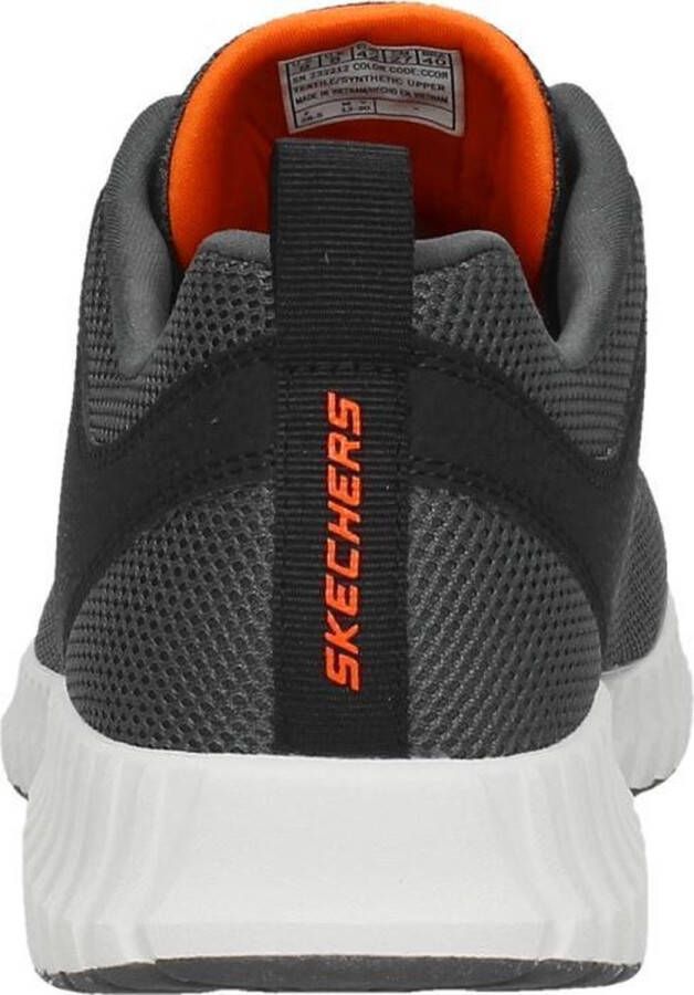 Skechers Elite Flex Prime-Take Over Heren Sneakers Charcoal Orange - Foto 8