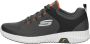 Skechers Elite Flex Prime-Take Over Heren Sneakers Charcoal Orange - Thumbnail 9