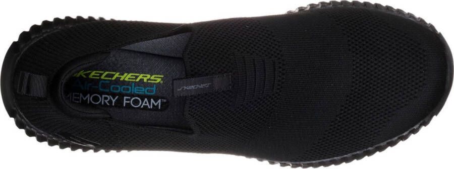 Skechers Elite Flex Wasik Heren Instappers Zwart