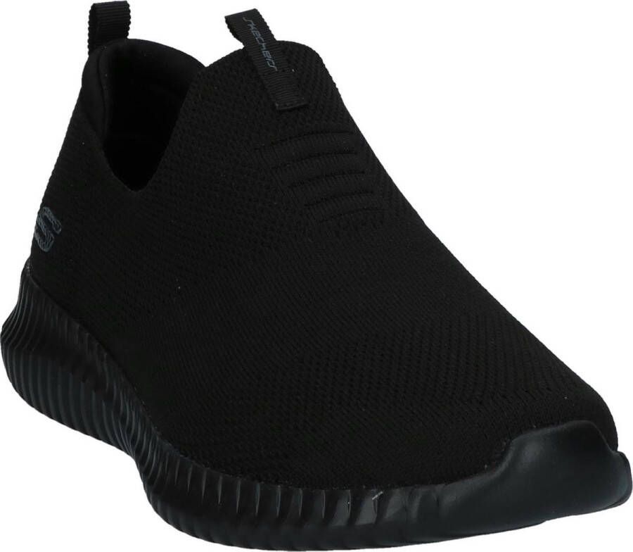 Skechers Elite Flex Wasik Heren Instappers Zwart