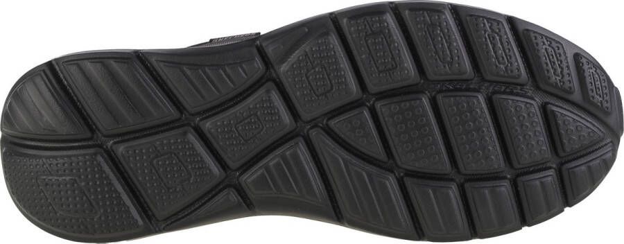 Skechers Equalizer 5.0 232520-BBK Mannen Zwart Sneakers