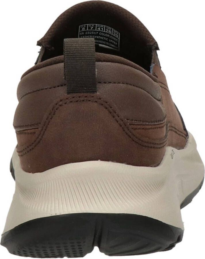 Skechers Equalizer 5.0 Harvey Heren Instappers Donkerbruin