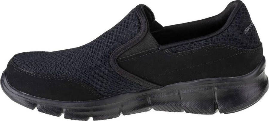 Skechers Equalizer 51361-BBK Mannen Zwart Sneakers - Foto 5