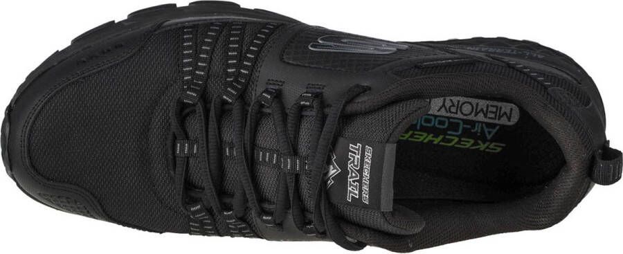 Skechers Escape Plan 51591-BBK Mannen Zwart Trekkingschoenen