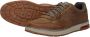 Skechers Evenston Fanton Heren Veterschoenen Dark Brown - Thumbnail 15
