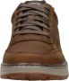 Skechers Evenston-Fanton Heren Veterschoenen Dark Brown - Thumbnail 12