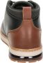 Skechers Evenston Renli leren veterschoenen zwart bruin - Thumbnail 10
