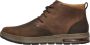 Skechers Bruine herenschoenen met veters en Aircooled Memoryfoam Bruin Heren - Thumbnail 10