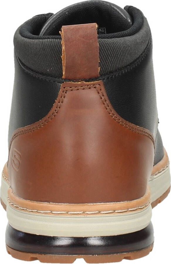 Skechers Evenston-Renli Heren Veterschoenen Black