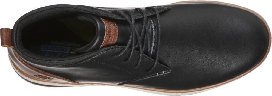 Skechers Evenston-Renli Heren Veterschoenen Black