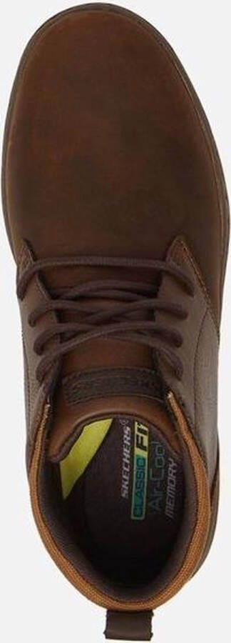 Skechers Evenston Renli 210141-CDB Mannen Bruin Laarsjes Laarzen - Foto 15