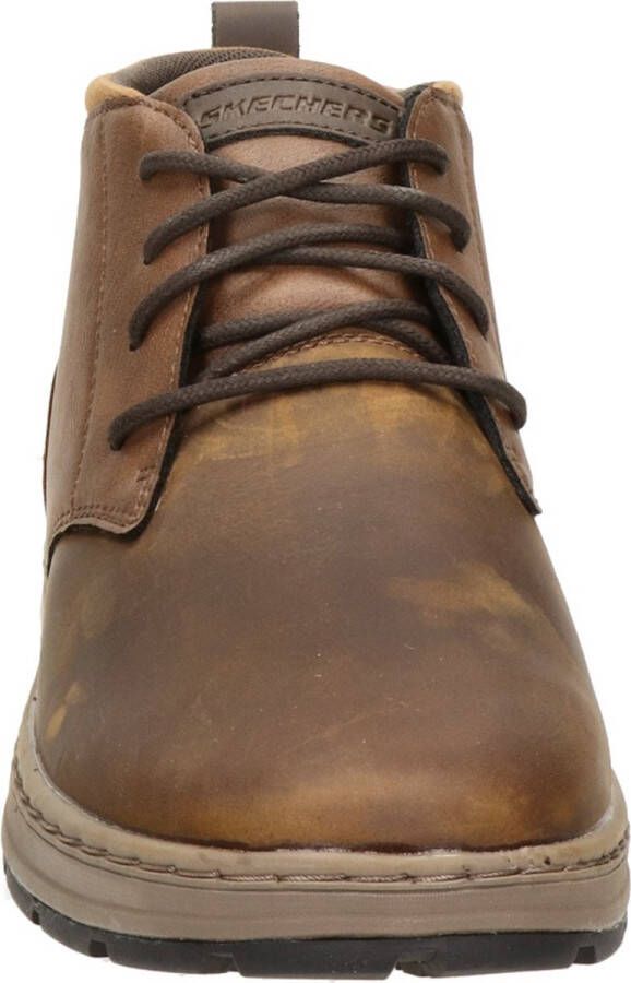 Skechers Evenston Renli 210141-CDB Mannen Bruin Laarsjes Laarzen - Foto 7