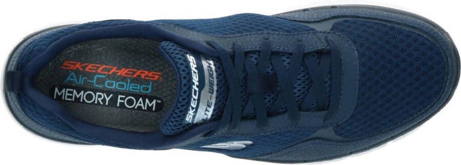 Skechers Flex Advantage 3.0 Heren Sneakers Blauw