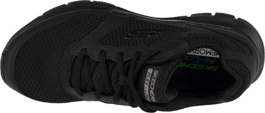 Skechers Flex Advantage 4.0 232225 BBK Mannen Zwart Trainingschoenen Sneakers - Foto 2