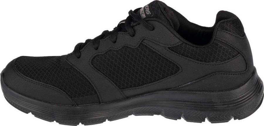 Skechers Flex Advantage 4.0 232225 BBK Mannen Zwart Trainingschoenen Sneakers - Foto 4