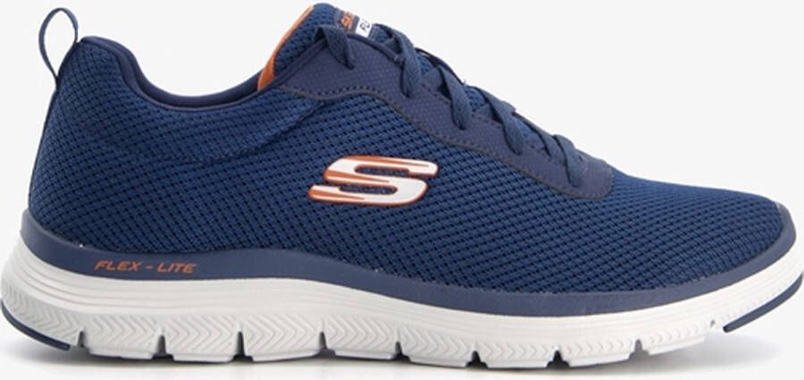 Skechers Flex Advantage 4.0 heren sneakers blauw Extra comfort Memory Foam