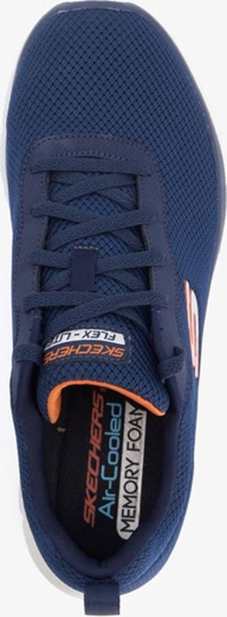 Skechers Flex Advantage 4.0 heren sneakers blauw Extra comfort Memory Foam