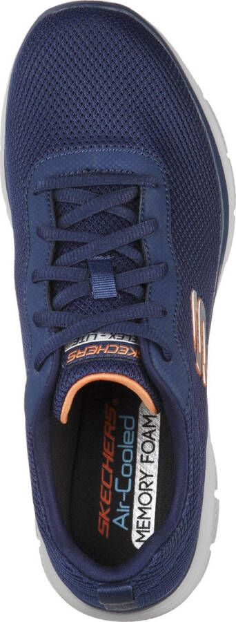 Skechers Flex Advantage 4.0 heren sneakers blauw Extra comfort Memory Foam